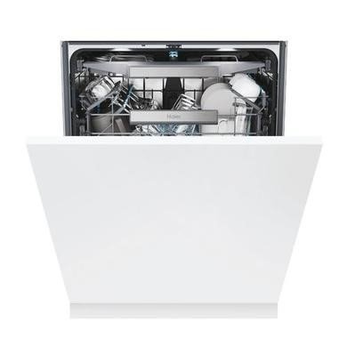 Haier I-PRO Shine Series 2 Integrated Dishwasher with Smart Wi-Fi, A-Rated, Black Control Panel