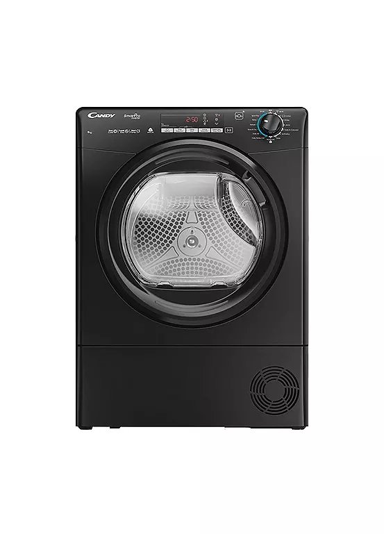 Candy CROEH9A3TBEB80/N 9kg Heat Pump Tumble Dryer in Black