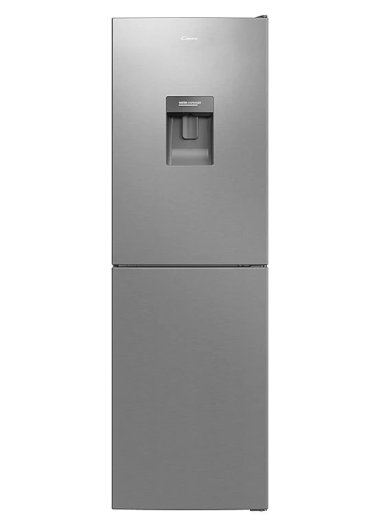 Hoover Candy 55cm Low Frost WTD Refrigerator, 249 Litre Capacity, Silver