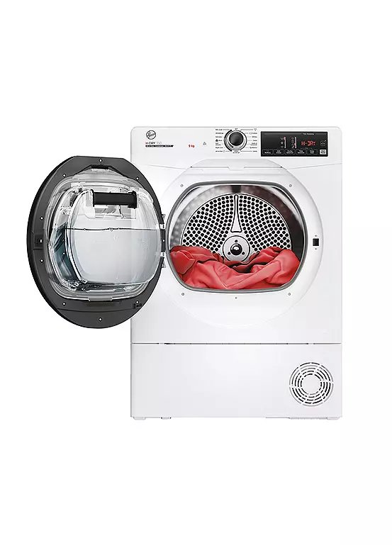 Hoover HRE C9TBE80 9kg Condenser Tumble Dryer in White