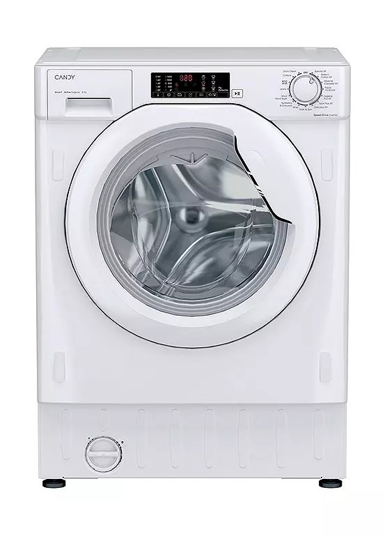 Candy CBW48TWM5J 8kg 1400rpm Integrated Washing Machine - White