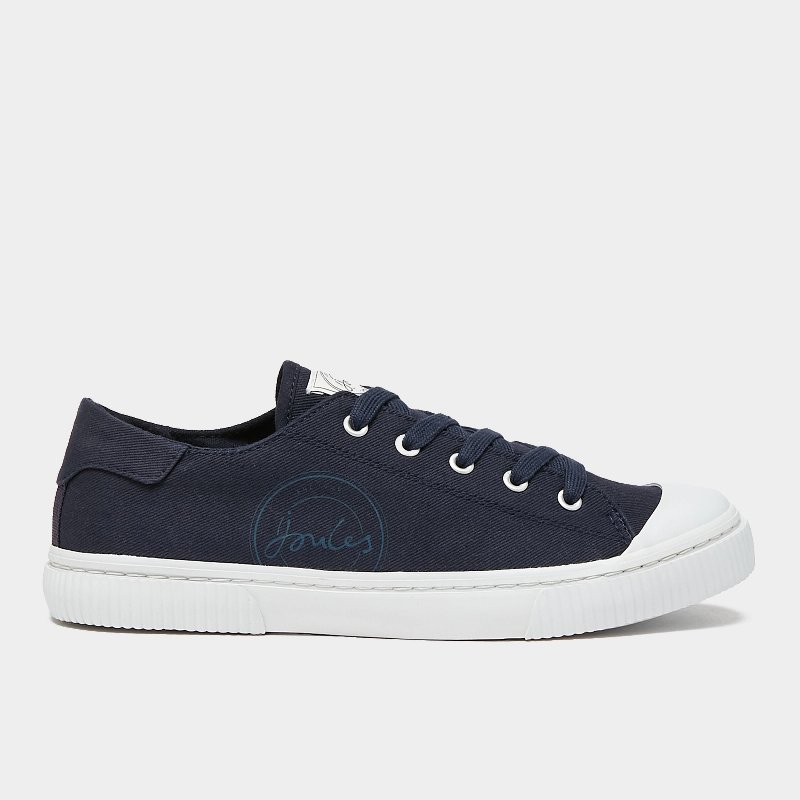 Joules Women's Coast Canvas Pumps in Navy