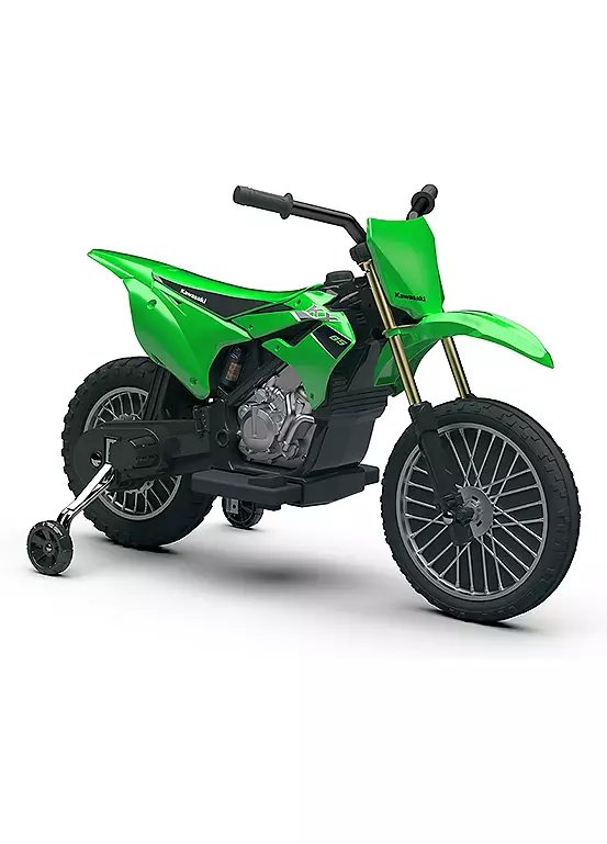 Injusa Kawasaki KX85 6V Electric Ride-On Motorbike for Kids
