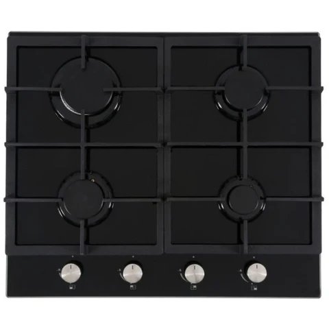 Cata UBGOG601BK Black 4 Zone Gas Hob