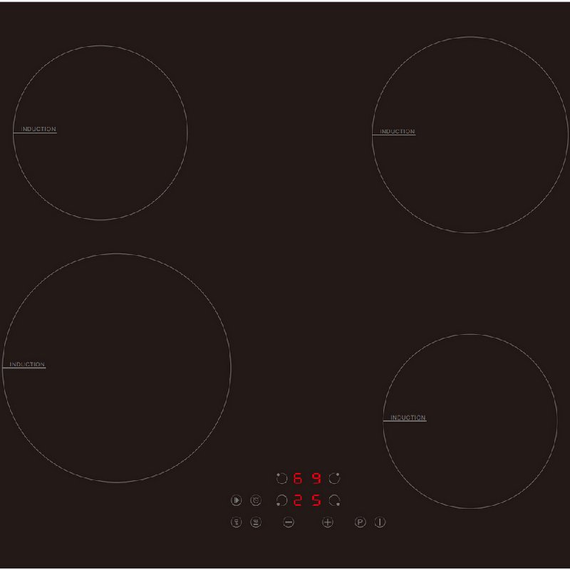 Cata UBIND60MT Black 60cm 4 Zone Induction Hob