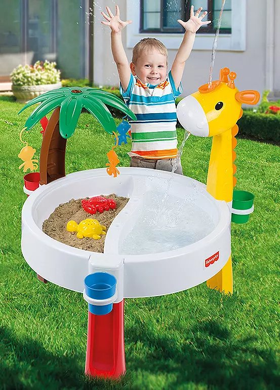Dolu Fisher-Price Sand and Water Table, 3-in-1 Play Table with 23L Capacity
