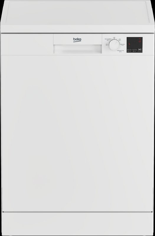 Beko DVN05C20W 13 Place Setting Full Size Dishwasher in White