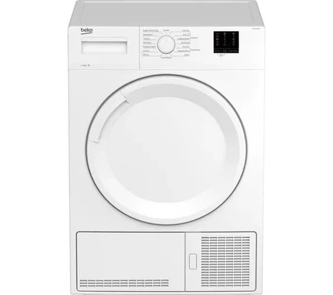 Beko DTKCE90021W White 9kg Condenser Tumble Dryer with B Energy Rating