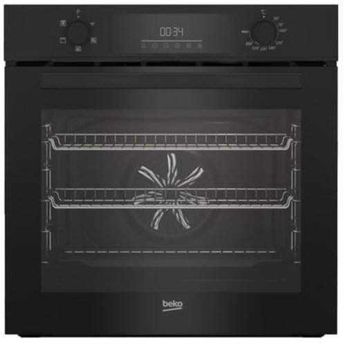 Beko BBIF22300B Electric Fan Single Oven - Black, 72L Capacity