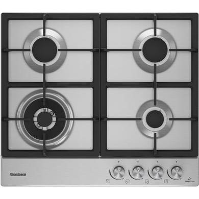Blomberg GEN73415E 60cm 4-Burner Gas Hob in Stainless Steel