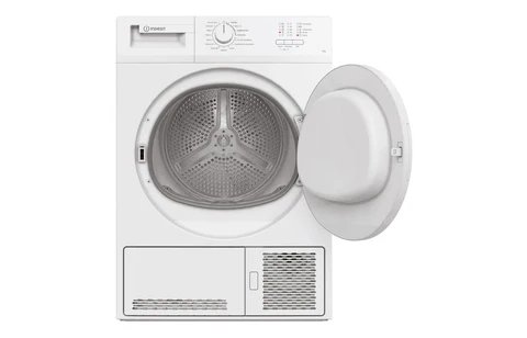 Indesit C YD C72 WWGL UK White 7KG Condenser Tumble Dryer with B Energy Rating