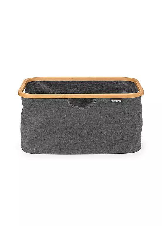Brabantia 40 Litre Foldable Laundry Basket in Pepper Black