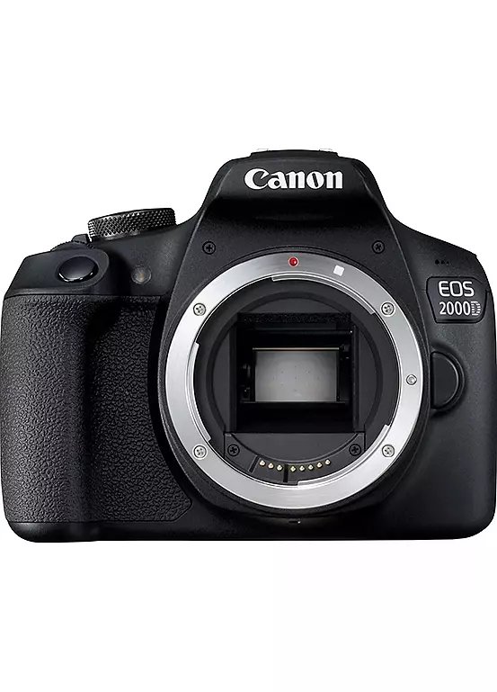 Canon EOS 2000D Digital SLR Camera Body Only in Black