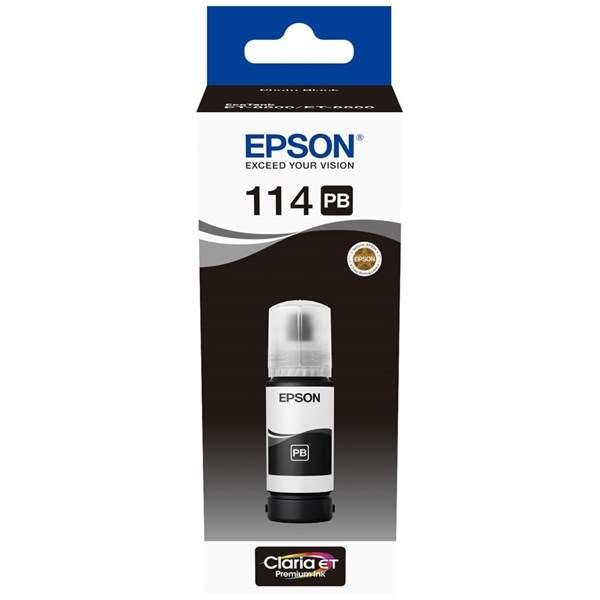 Epson 114 EcoTank Photo Black Ink Bottle 70ml