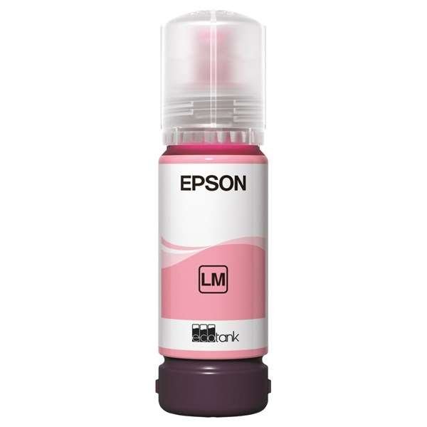 Epson EcoTank 107 Light Magenta Ink Bottle, 70ml, T09B1
