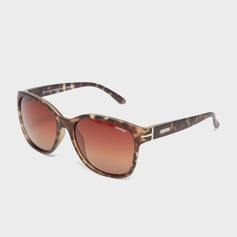 Sinner Paraiso Sintec Sunglasses with Brown Flash Mirror Lenses