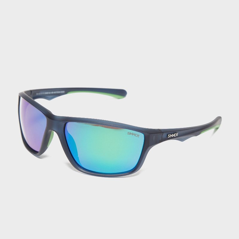 Sinner Eyak Sintec Sunglasses with Matte Cry Blue Frame