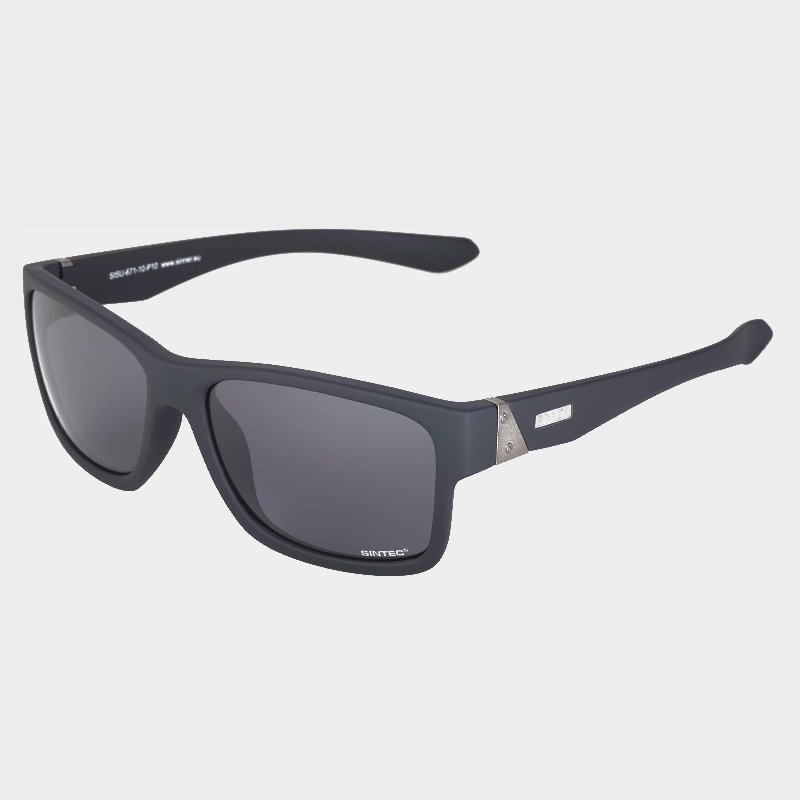 Sinner Sundown Sintec Sunglasses in Black with Polarised Lenses