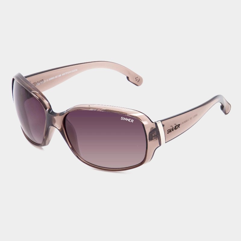 Sinner Amos X Sunglasses in Grey with Insect-Eye Design