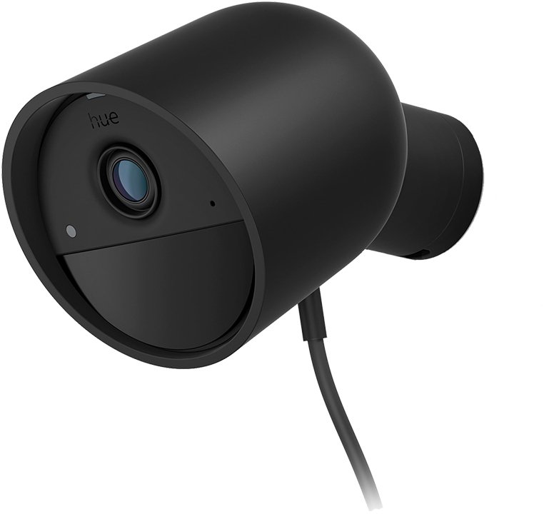 Philips Hue Secure 1080p HD Wired Security Camera - Black