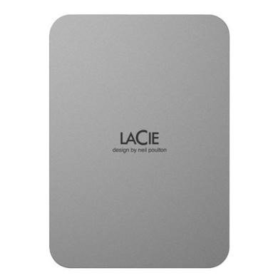 LaCie Mobile Drive 5TB External Hard Drive USB-C Silver