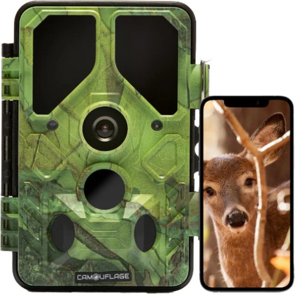 Camouflage EZ45 Wi-Fi Wildlife Camera with 24MP Sensor and IP66 Rating