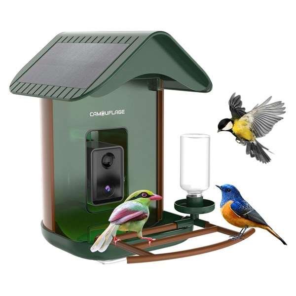 WildCamera Camouflage EZ BirdFeed 1 Bird Feeder Wildlife Camera