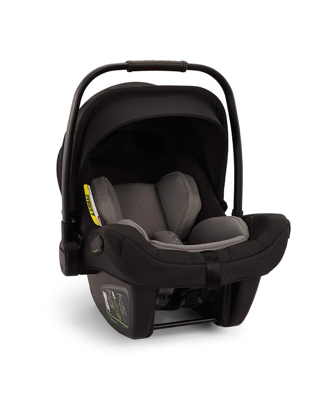Nuna PIPA Next i-Size Car Seat in Caviar, Suitable Birth to 12 Months