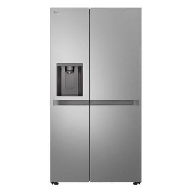 LG NatureFRESH 641 Litre Side-By-Side American Fridge Freezer in Prime Silver