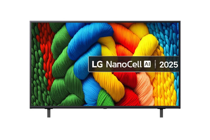 LG NANO80 50-inch 4K Ultra HD NanoCell AI Smart TV (Model 50NANO80A6B)