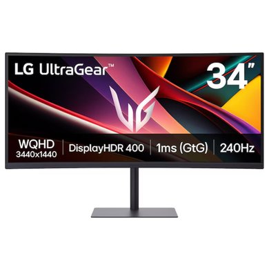 LG UltraGear 34G630A-B 34" WQHD 240Hz Curved Gaming Monitor