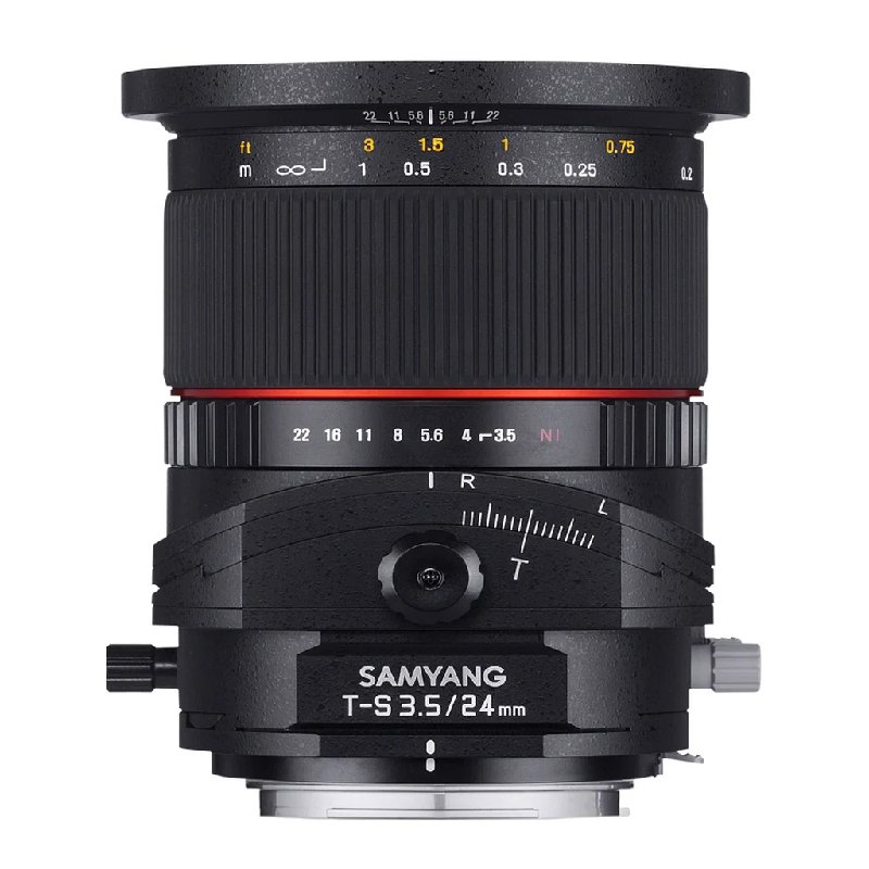 Samyang 24mm f/3.5 Tilt-Shift Lens for Sony E Mount, Black
