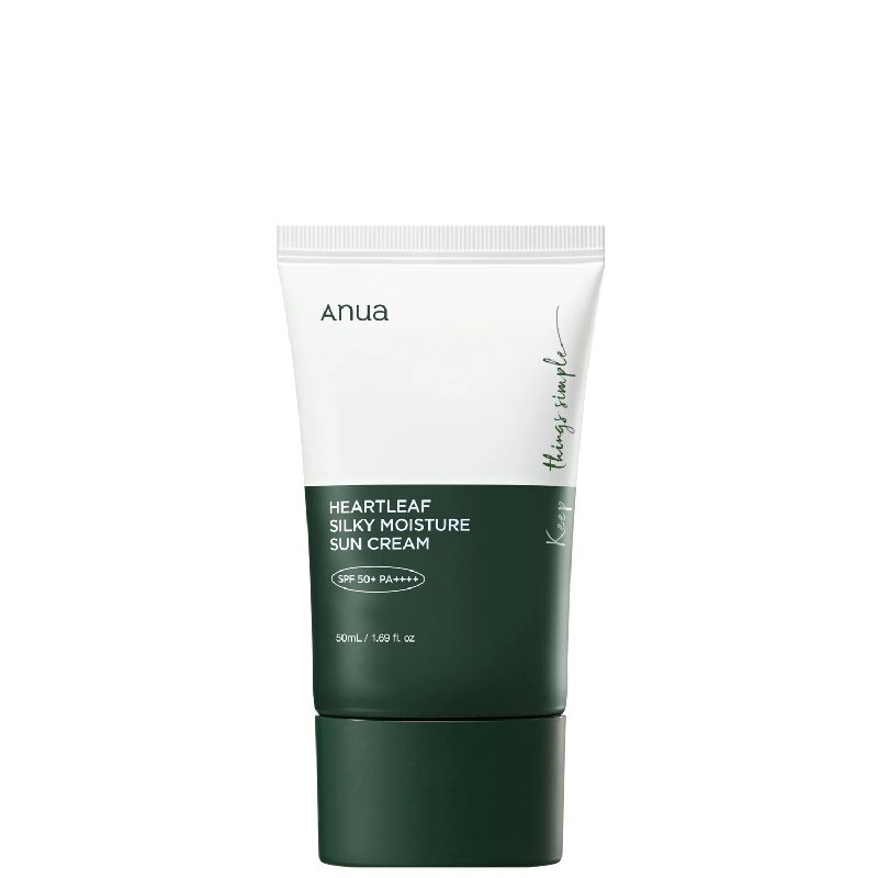 Anua Heartleaf Silky Moisture Suncream SPF50 PA++++ 50ml