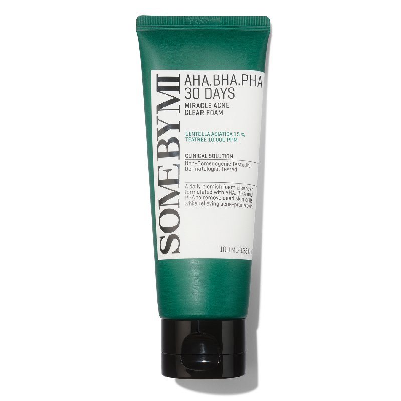 Some By Mi AHA-BHA-PHA 30 Days Miracle Acne Clear Foam Cleanser