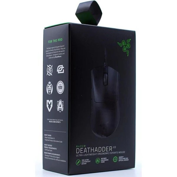 Razer DeathAdder V3 USB Optical Gaming Mouse in Black