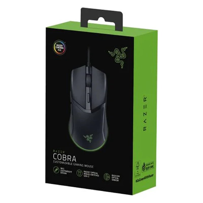 Razer Cobra Lightweight Optical Wired RGB Gaming Mouse