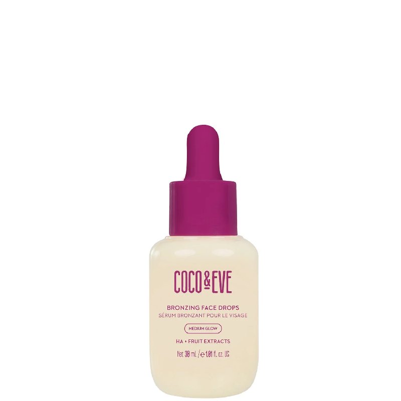 Coco & Eve Bronzing Face Drops in Medium Glow, 30ml