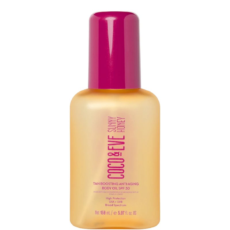 Coco & Eve Tan Boosting Anti-Ageing Body Oil SPF30 150ml