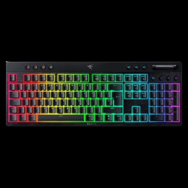 Razer BlackWidow V4 X Mechanical Gaming Keyboard with Razer Green Switches
