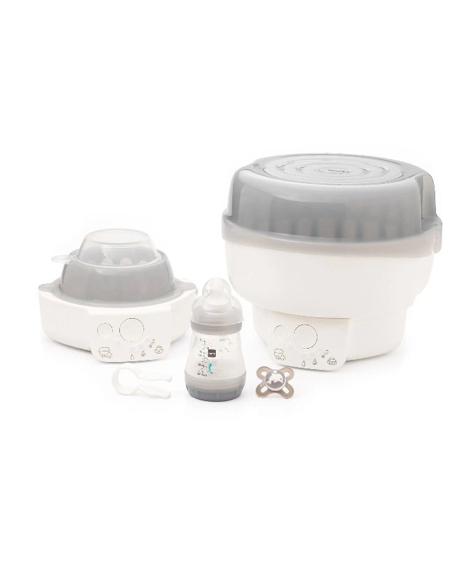 MAM Baby 6-in-1 Electric Steam Steriliser and Bottle Warmer - Grey