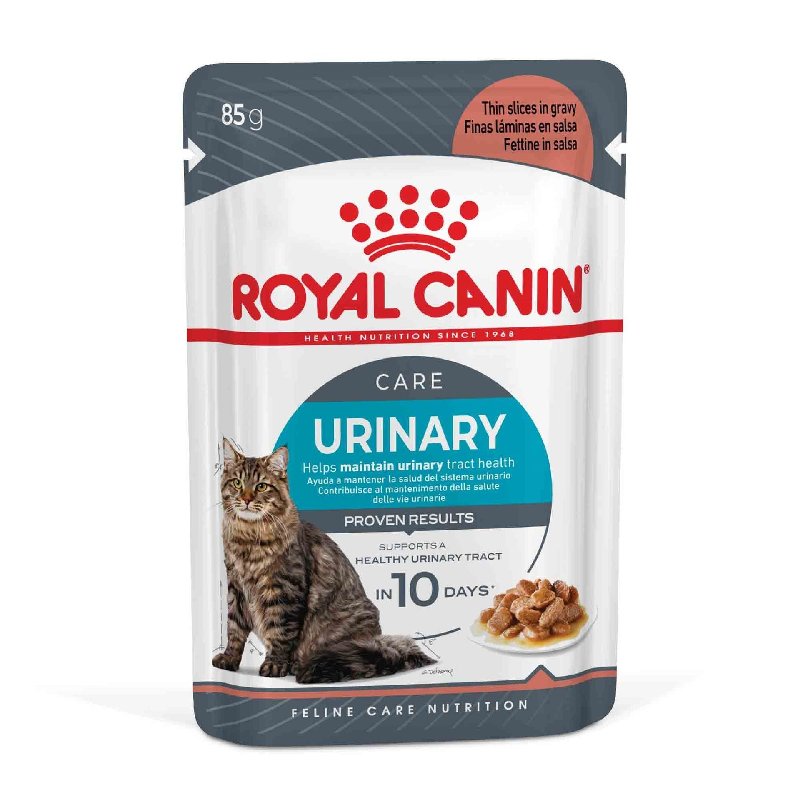 Royal Canin Urinary Care Wet Cat Food in Gravy - 12x85g Pouches