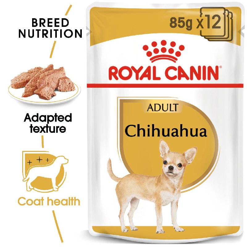 Royal Canin Chihuahua Adult Wet Dog Food - 12x85g Pouches