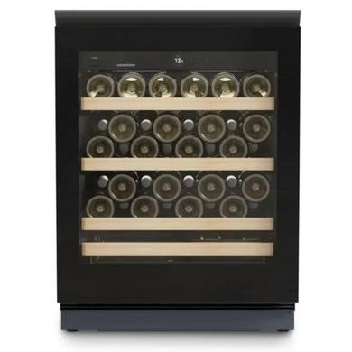 Liebherr UWgb3631 Black 44 Bottle Single Zone Built-In Wine Cooler