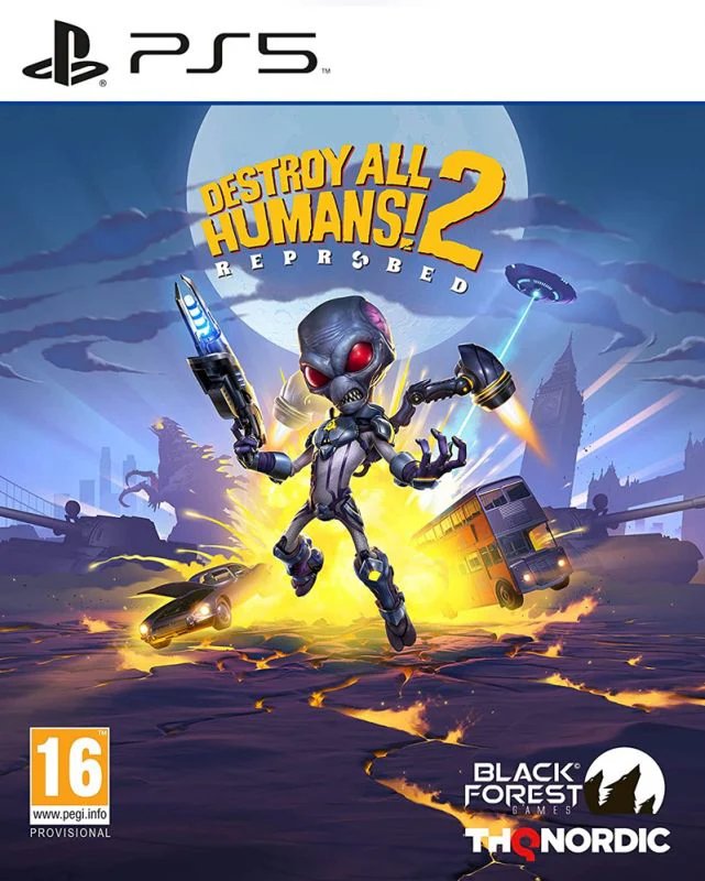 Destroy All Humans! 2: Reprobed PlayStation 5 Physical Game
