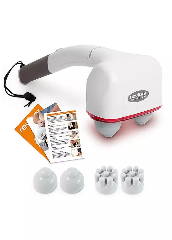 Reviber Zen Physio Sports Massager with 4 Attachments and Far Infrared