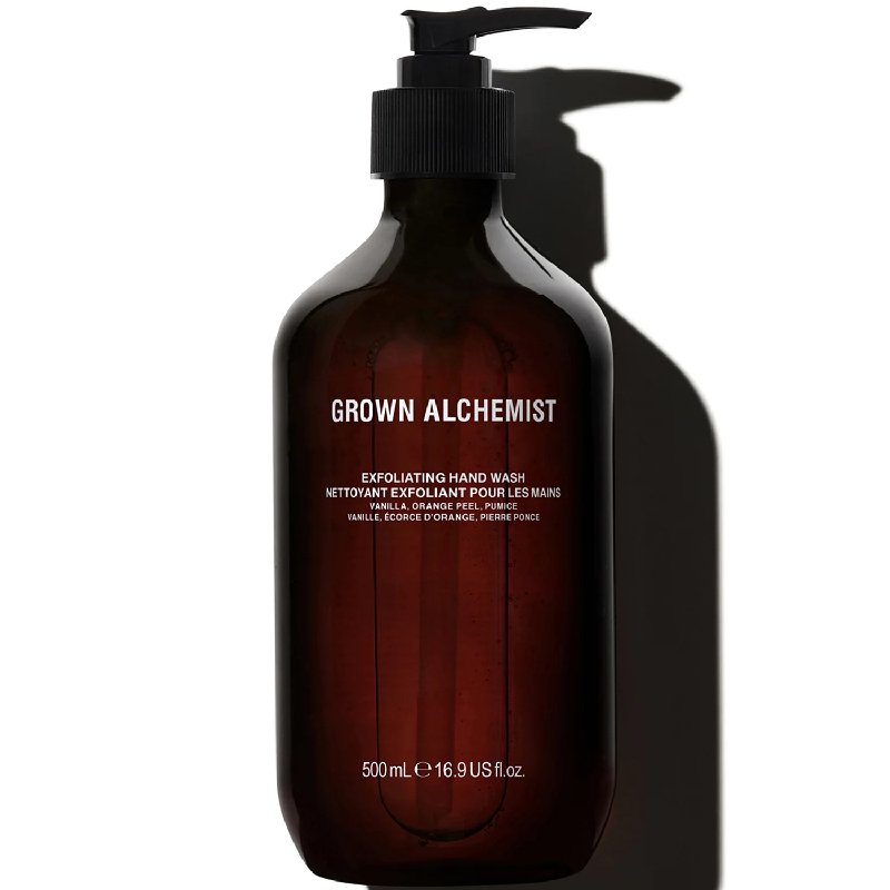 Grown Alchemist Exfoliating Hand Wash, Vanilla & Orange Peel with Pumice, 500ml