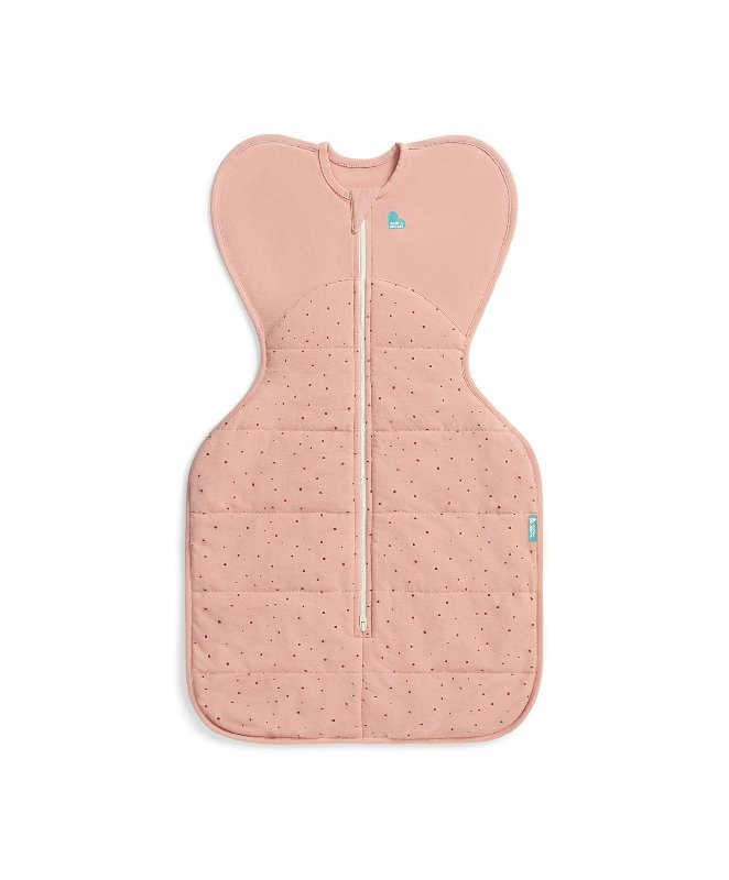 Love to Dream Swaddle Up Small 2.5 Tog Baby Swaddle in Pebbles Rose