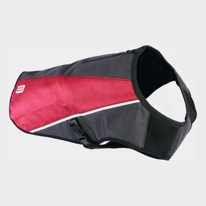EzyDog Element Dog Jacket Red/Grey Extra Large