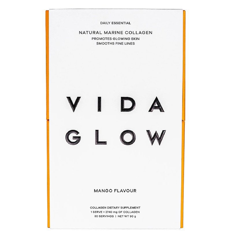 Vida Glow Natural Marine Collagen Sachets - Mango Flavour