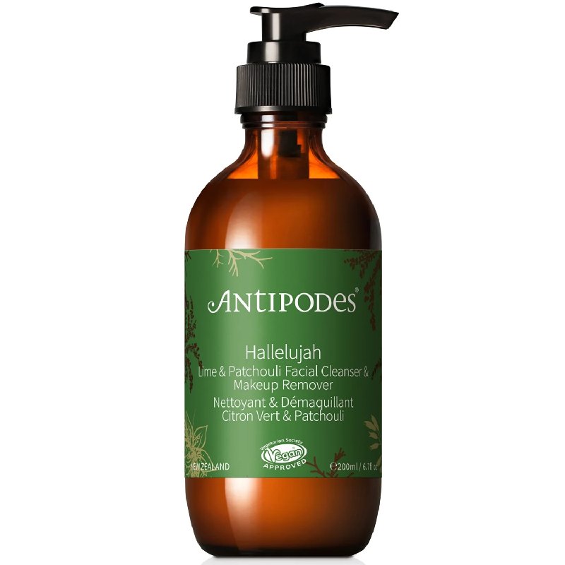 Antipodes Hallelujah Lime and Patchouli Cleanser 200ml